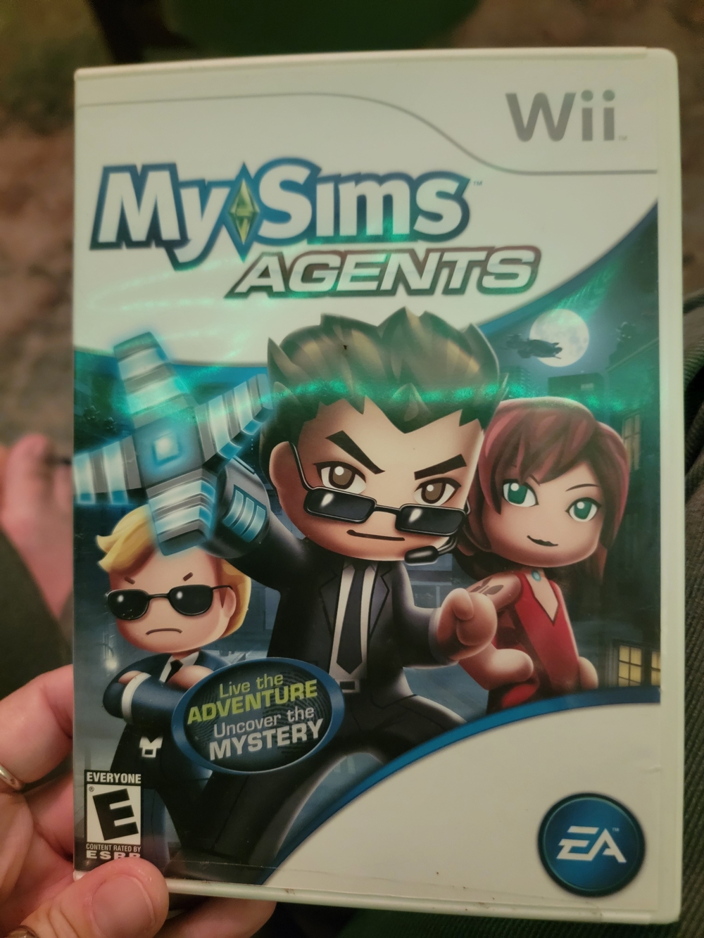 Nintendo MySims Agents - White, Blue, Green Cover